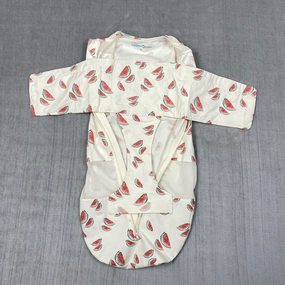 Happiest Baby Sleepea® 5-Second Baby Swaddle Size XL 26-33 Lbs Watermelon Print - Picture 8 of 13